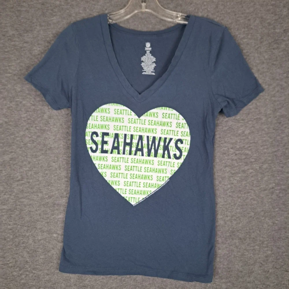 Seattle Seahawks Lot of 3 Women's Shirt Small Medium NFL Team Apparel T-Shirts